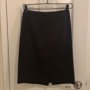 J.Crew black pencil skirt